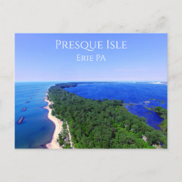 Postal Postcard - Presque Isle Erie PA