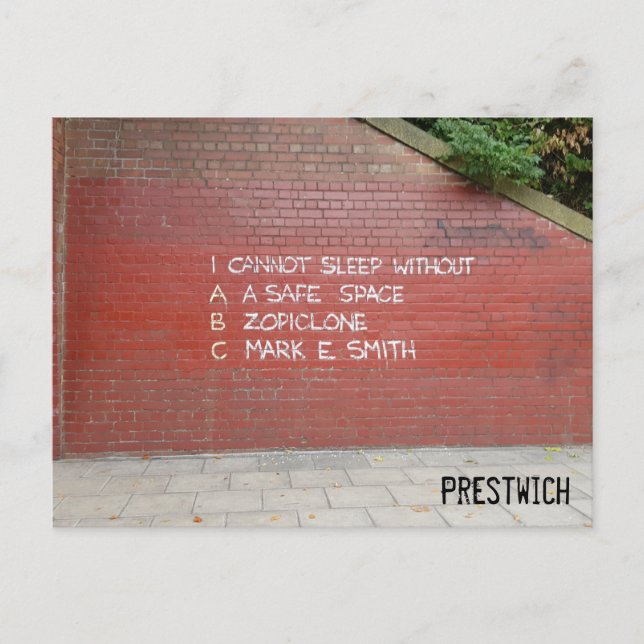 Postal Postcard Prestwich (Anverso)