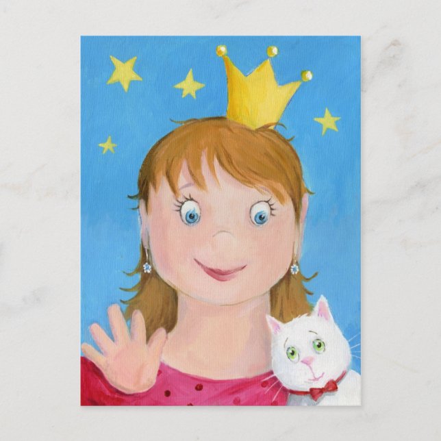 Postal Postcard Princesa (Anverso)