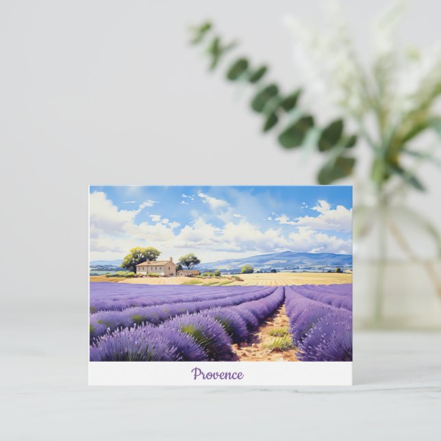 Postal Postcard Provence (Anverso de pie)