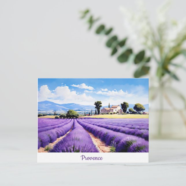 Postal Postcard Provence (Anverso de pie)