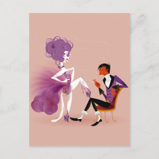 Postal Postcard Pussycat & Devil Ep1
