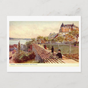Postal Postcard, Quebec, Chateau Frontenac