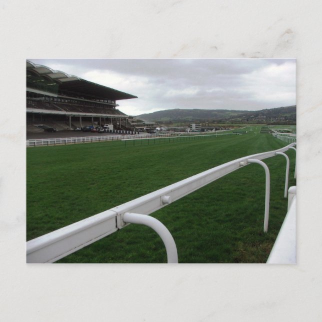 Postal Postcard - Racecourse de Cheltenham (Anverso)