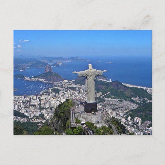 Postal Postcard Rio de Janeiro, Brasil (Anverso)