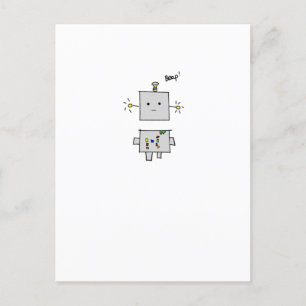 Postal Postcard - Robot