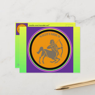 Postal Postcard sagitario