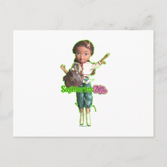 Postal Postcard sagitario (Anverso)