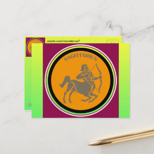Postal Postcard sagitario
