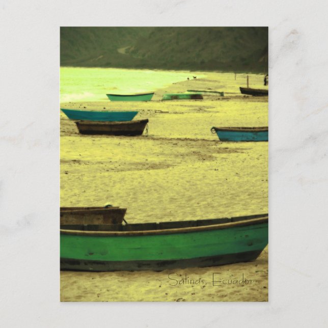 Postal Postcard - Salinas, Ecuador (Anverso)
