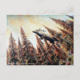 Postal Postcard - Salto del venado
