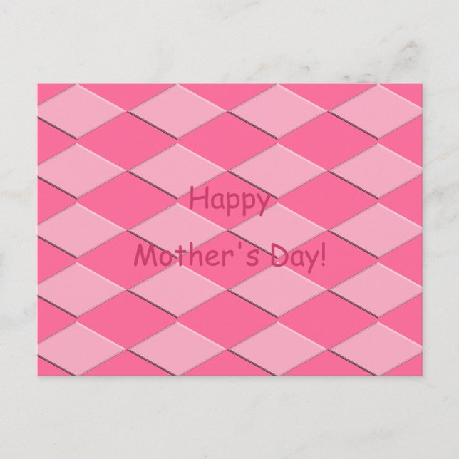 Postal Postcard - Saludo del Día de la Madre (Anverso)