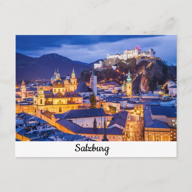 Postal Postcard Salzburg (Anverso)