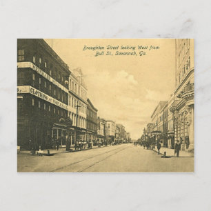Postal Postcard, Savannah, Georgia, EE.UU.
