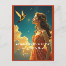 Postal Postcard - Se enamoró de la tarde