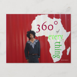 Postal Postcard sean360x Africa 360°