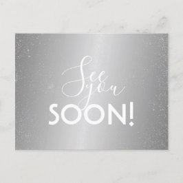 Postal Postcard - See You Pronto Silver