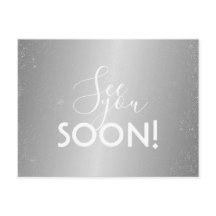 Postcard - See You Pronto Silver