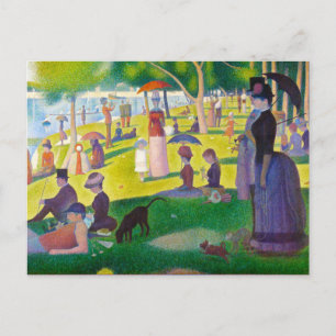 Postal Postcard Seurat La Grande Jatte