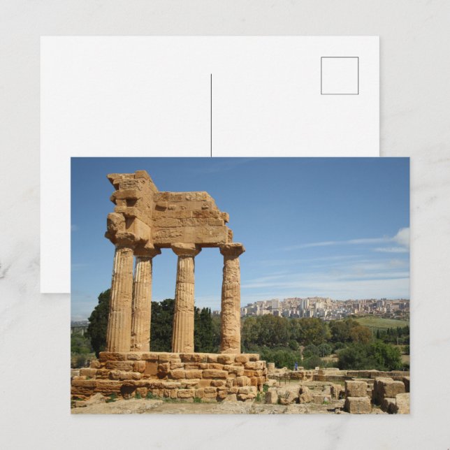 Postal PostCard Sicilia 🇮🇹 ☀️ 13 (Anverso / Reverso)