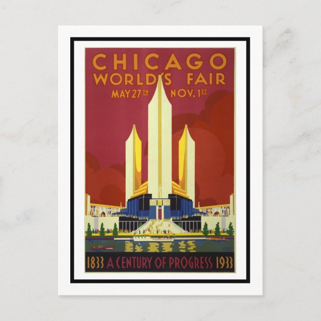 Postal Postcard - Siglo de Progresos Justo del Mundo (Anverso)