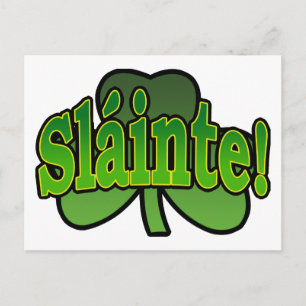 Postal Postcard Slainte