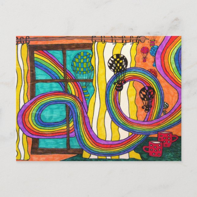 Postal Postcard soñando juntos (Anverso)