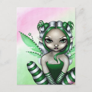 Postal Postcard "Spearmint Sprite"
