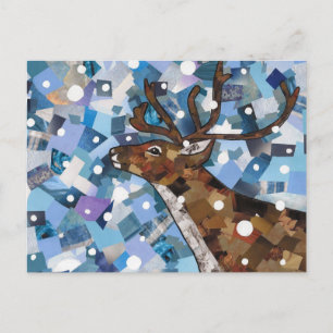 Postal Postcard Stag