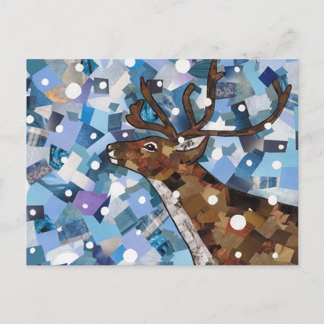 Postal Postcard Stag (Anverso)