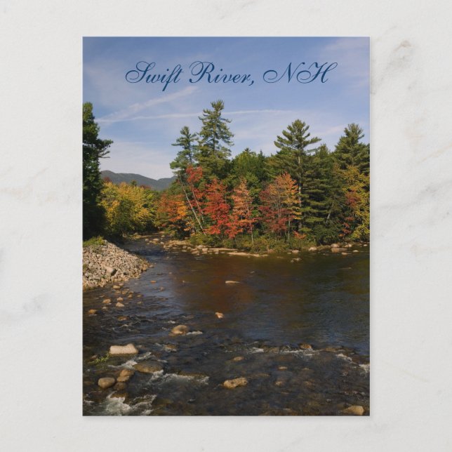 Postal Postcard Swift River NH (Anverso)