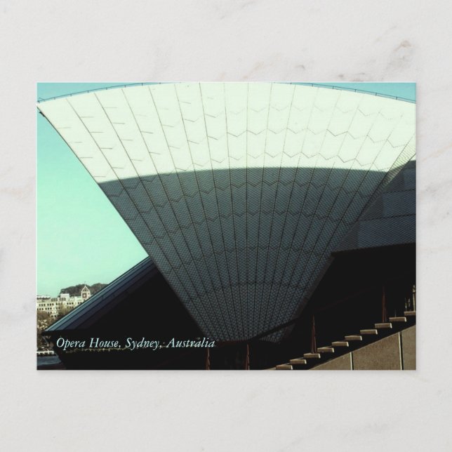 Postal Postcard Sydney Opera Side (Australia) (Anverso)