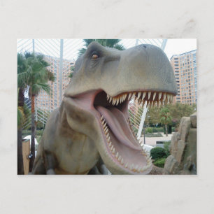 Postal Postcard T-Rex