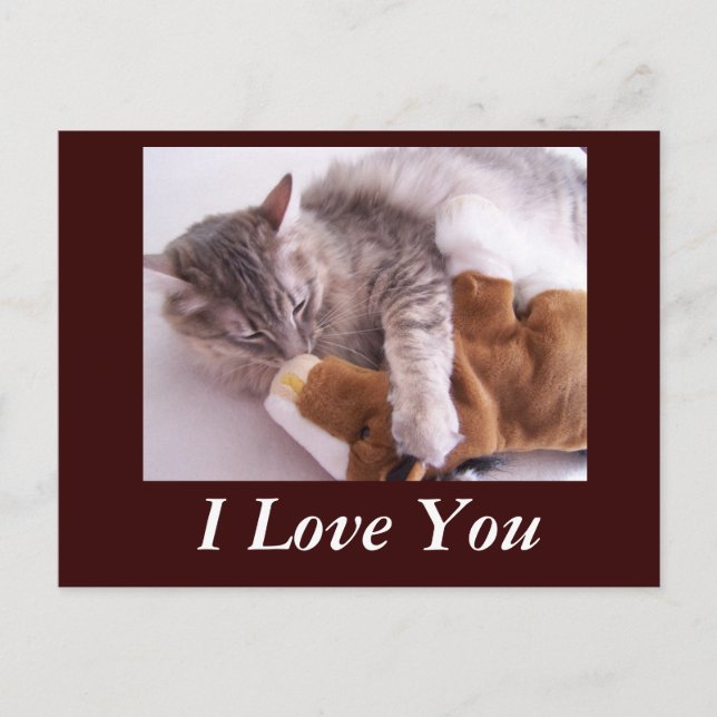 Postal Postcard, te amo (Anverso)