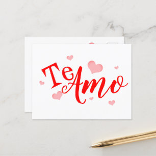 Postal Postcard - Te Amo