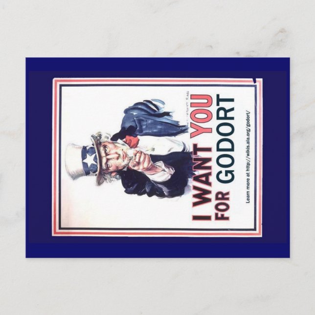 Postal Postcard - Te quiero para GODORT (Anverso)