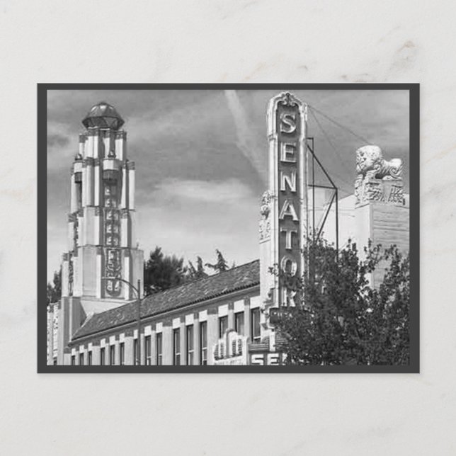 Postal POSTCARD ~ Teatro Senador (Anverso)