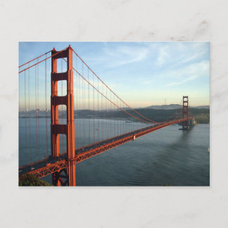 Postal Postcard The Golden Gate Bridge, San Francisco USA
