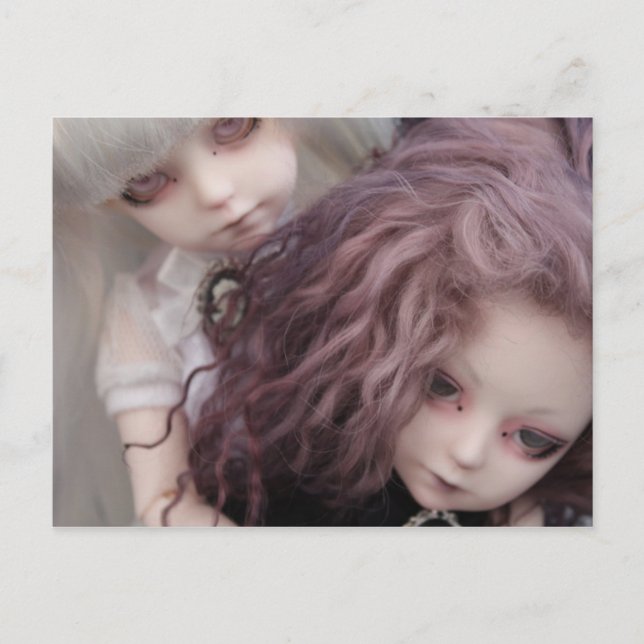 Postal Postcard Thora y Rune (Anverso)