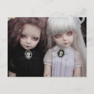 Postal Postcard Thora y Runse lado a lado