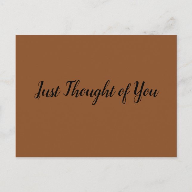 Postal Postcard - Thought: Happy Birthday Special Man! (Anverso)