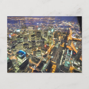 Postal Postcard Toronto View, Ontario, Canadá