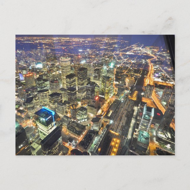 Postal Postcard Toronto View, Ontario, Canadá (Anverso)