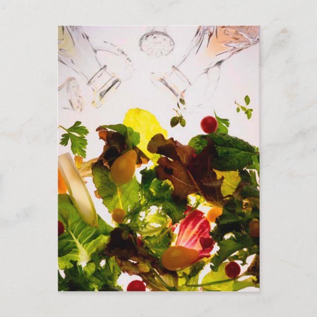 POSTAL POSTCARD TOSSED VERDE SALAD (Anverso)