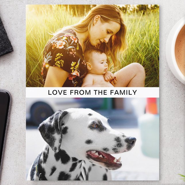 Postal Postcard tus 2 fotos y mensaje (Subido por el creador)