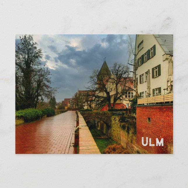 Postal Postcard Ulm (Anverso)