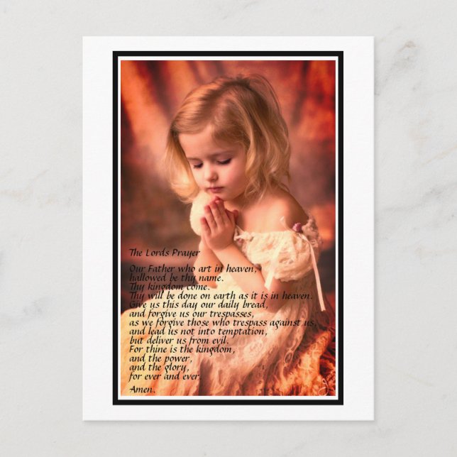 Postal Postcard - Una Oración (Anverso)