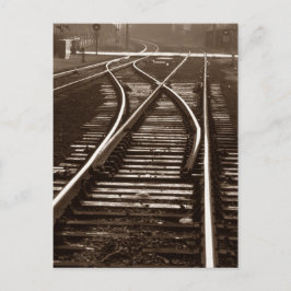 Postal Postcard ~ VACACIONES DE TREN VACÍO ~ Interruptor 