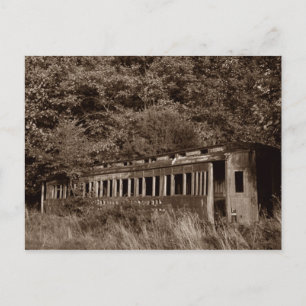 Postal Postcard ~ vagón de tren de pasajeros ~ Fantasma d