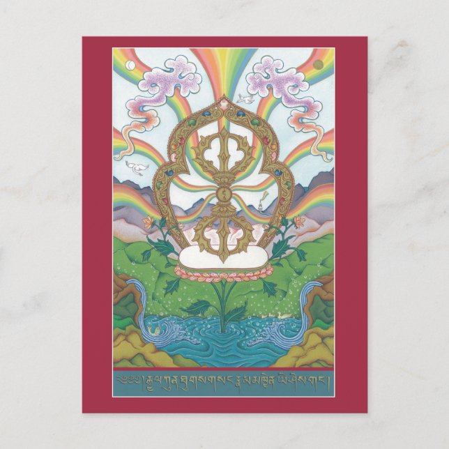 Postal POSTCARD Vajra / Dorje (Anverso)